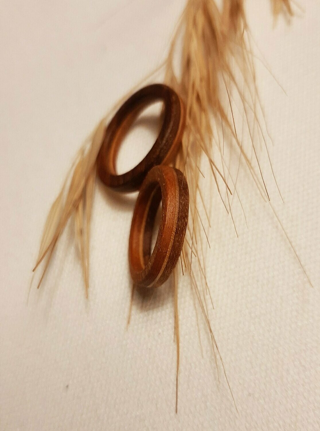 Anillo de madera Toscana. Cerezo, pino y nogal. - Imagen 7