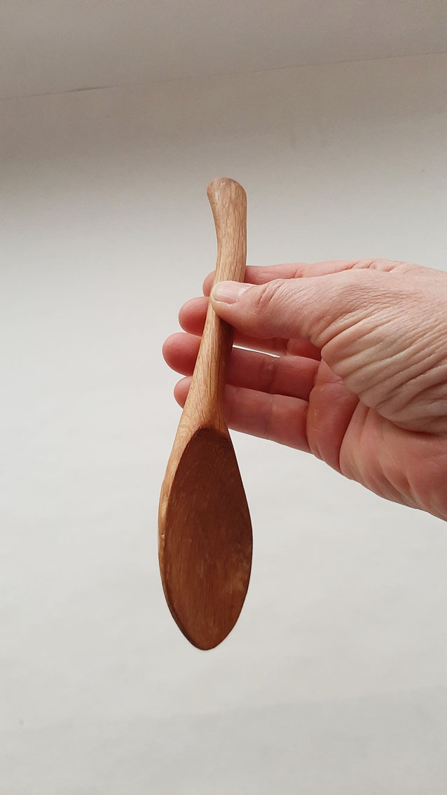 Cuchara madera de roble