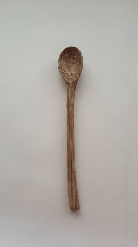 Cuchara madera de roble