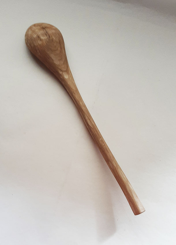 Cucharón madera de castaño. Big - Imagen 3