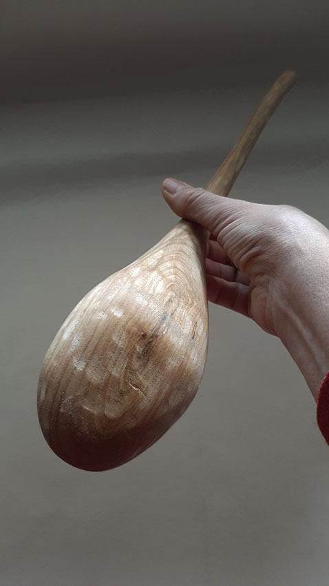 Cucharón madera de castaño. Big - Imagen 6