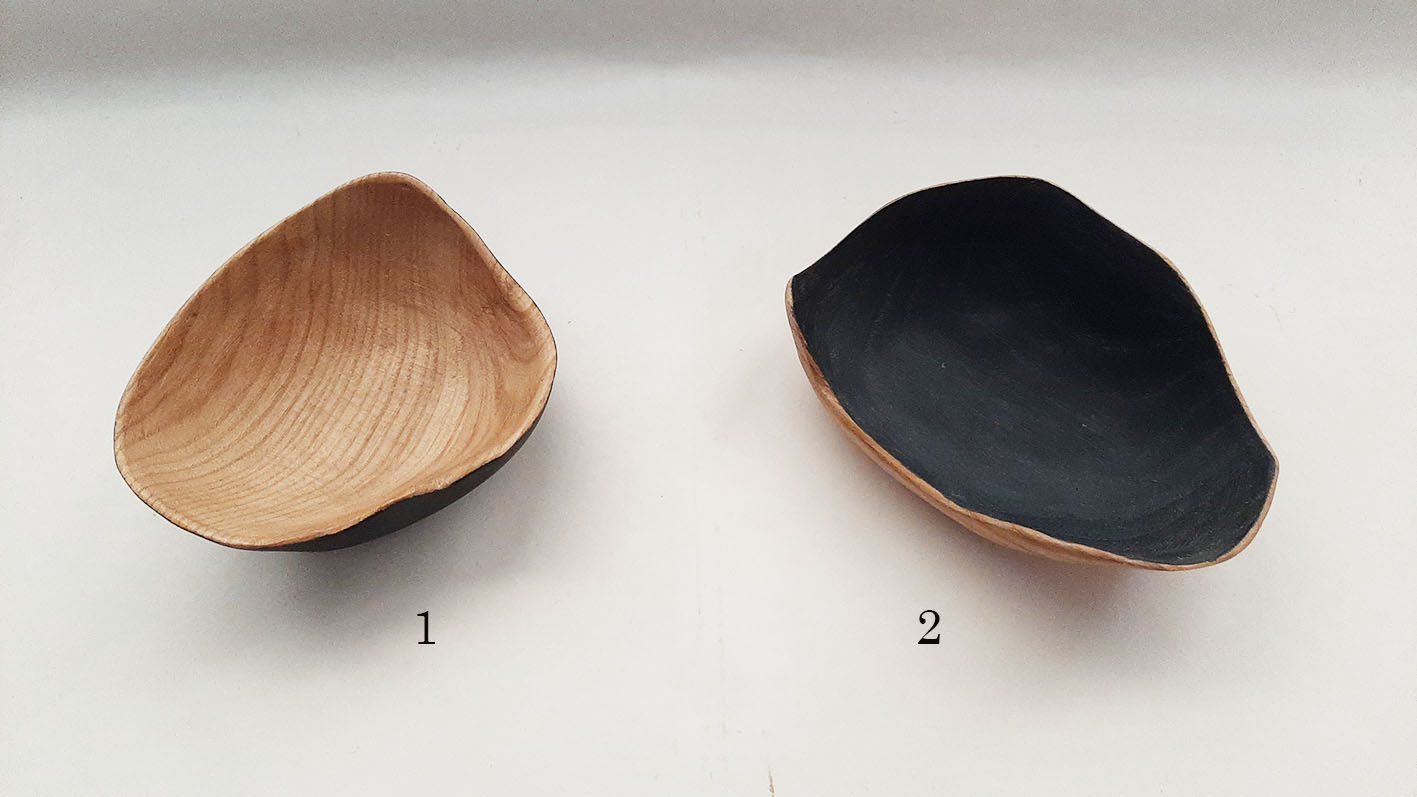 Cuenco madera de castaño Roto