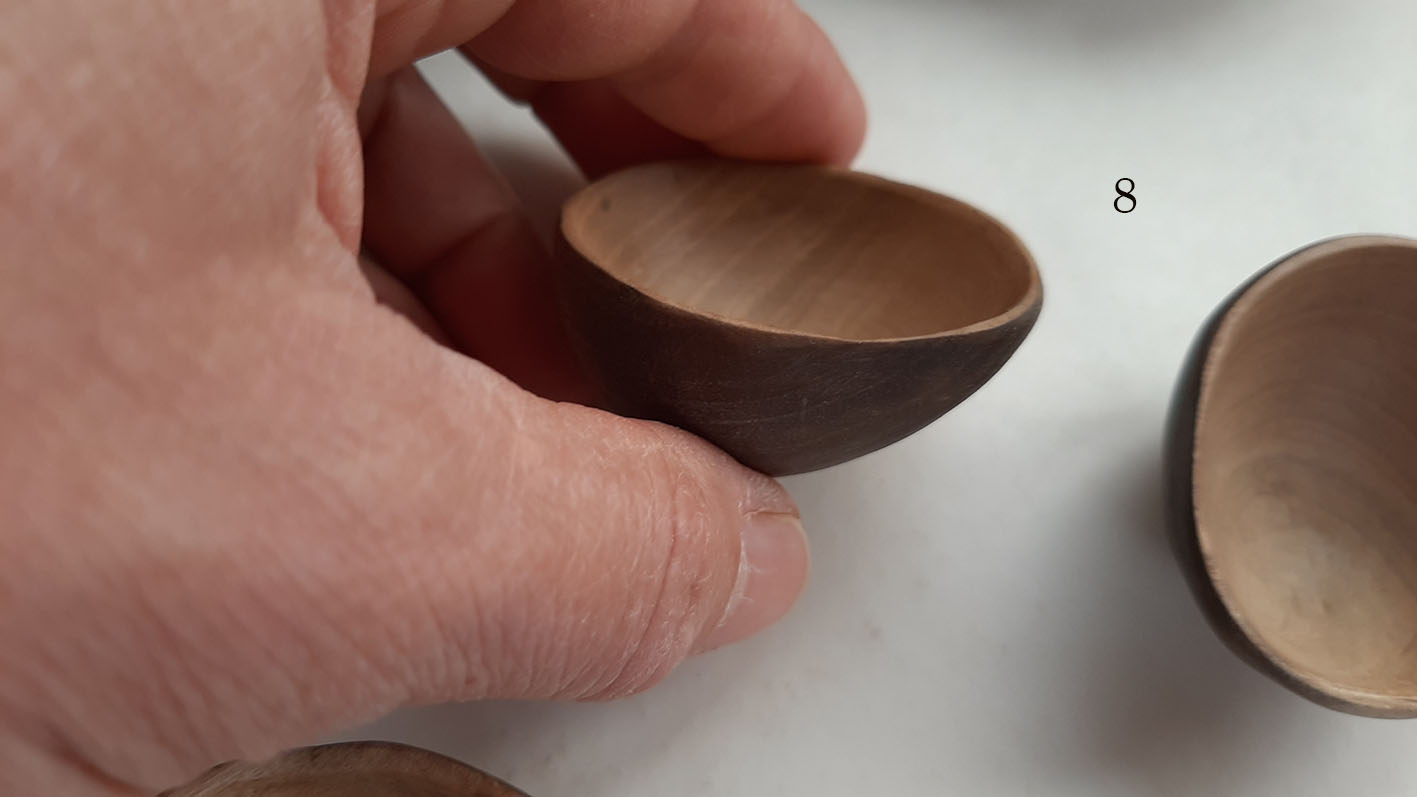 Cuenco bicolor madera nogal. A elegir. - Imagen 14