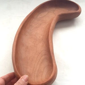Cuenco madera de cerezo Lobulado