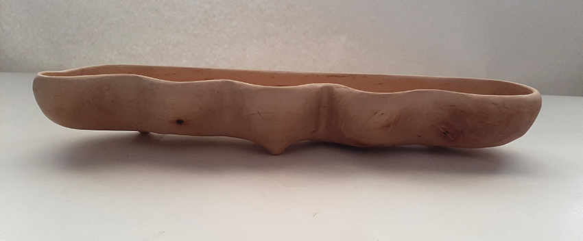 Escultura madera de abedul. 5 Ondas - Imagen 6