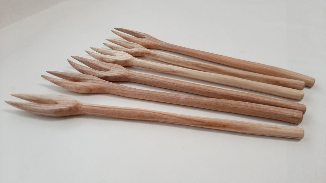 Pincho largo madera fresno - Imagen 3