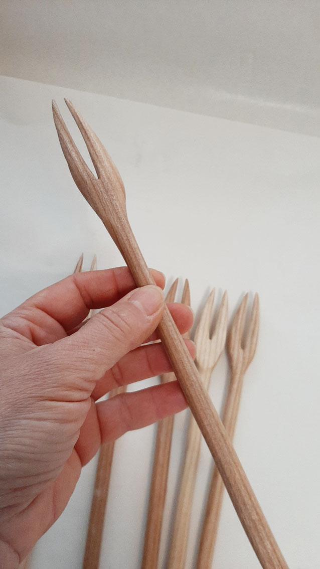 Pincho largo madera fresno - Imagen 9