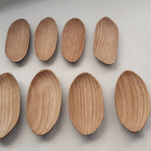 Platillo madera de castaño