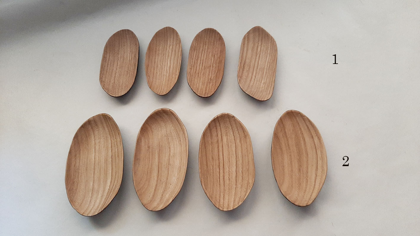 Platillo madera de castaño