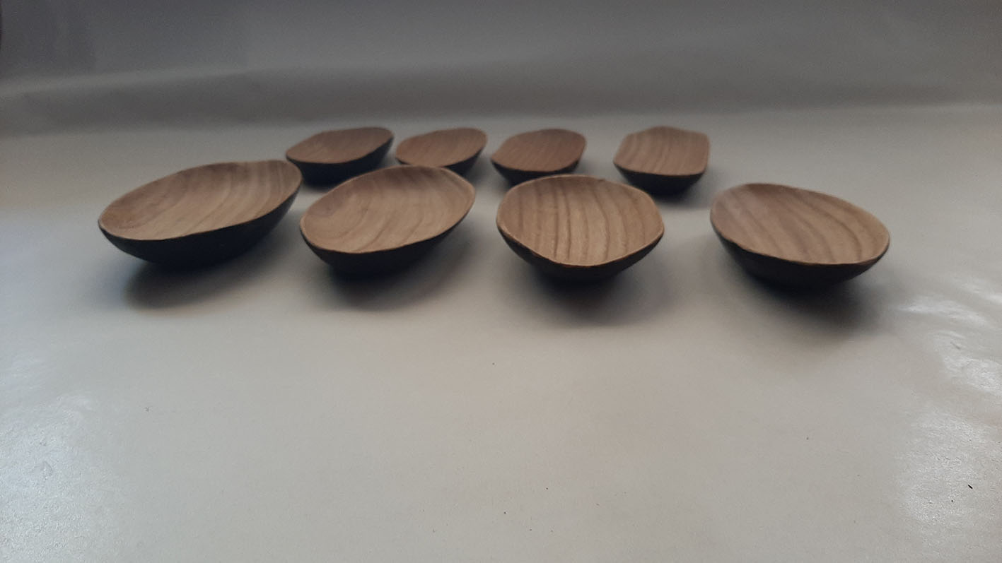 Platillo madera de castaño - Imagen 2