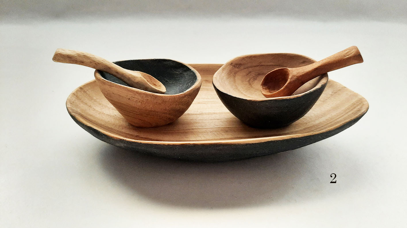 Platillo madera de castaño - Imagen 8