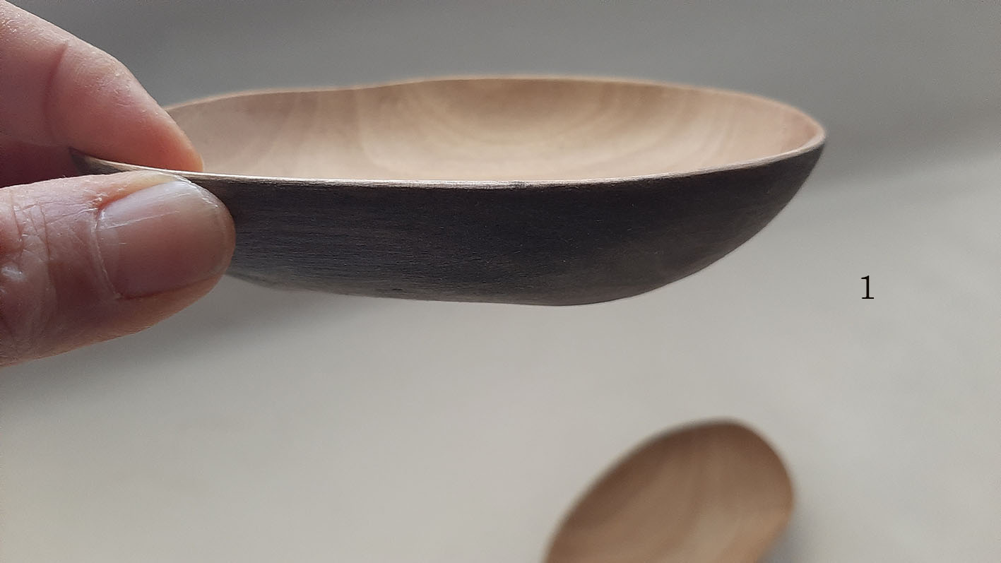 Plato cuenco madera nogal. A elegir - Imagen 5