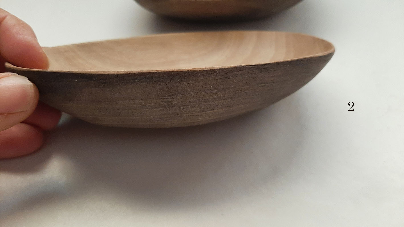 Plato cuenco madera nogal. A elegir - Imagen 8