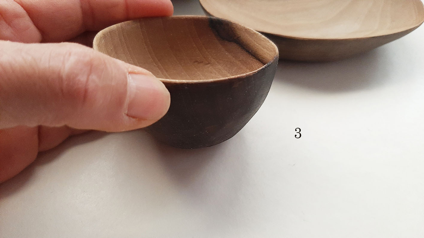Plato cuenco madera nogal. A elegir - Imagen 9