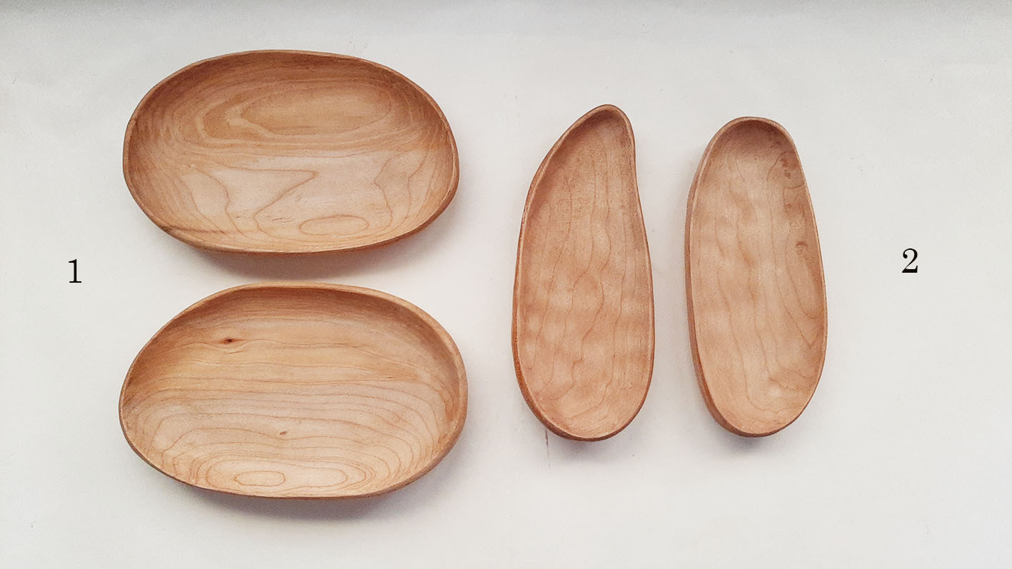 Plato madera de arce