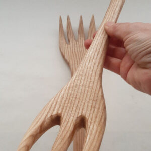 Tenedor madera fresno grande