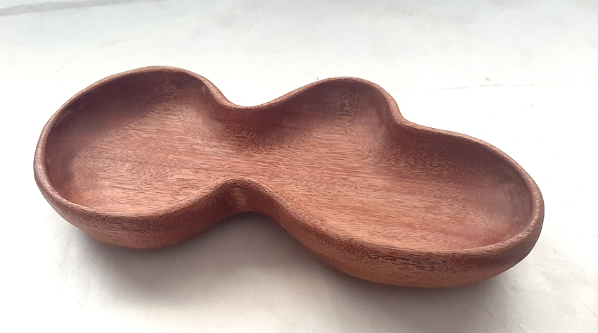 Cuenco madera de caoba. ARP - Imagen 4