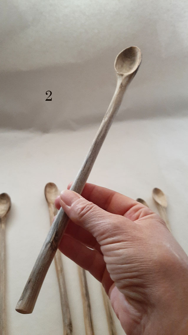 Cuchara larga madera laurel - Imagen 5
