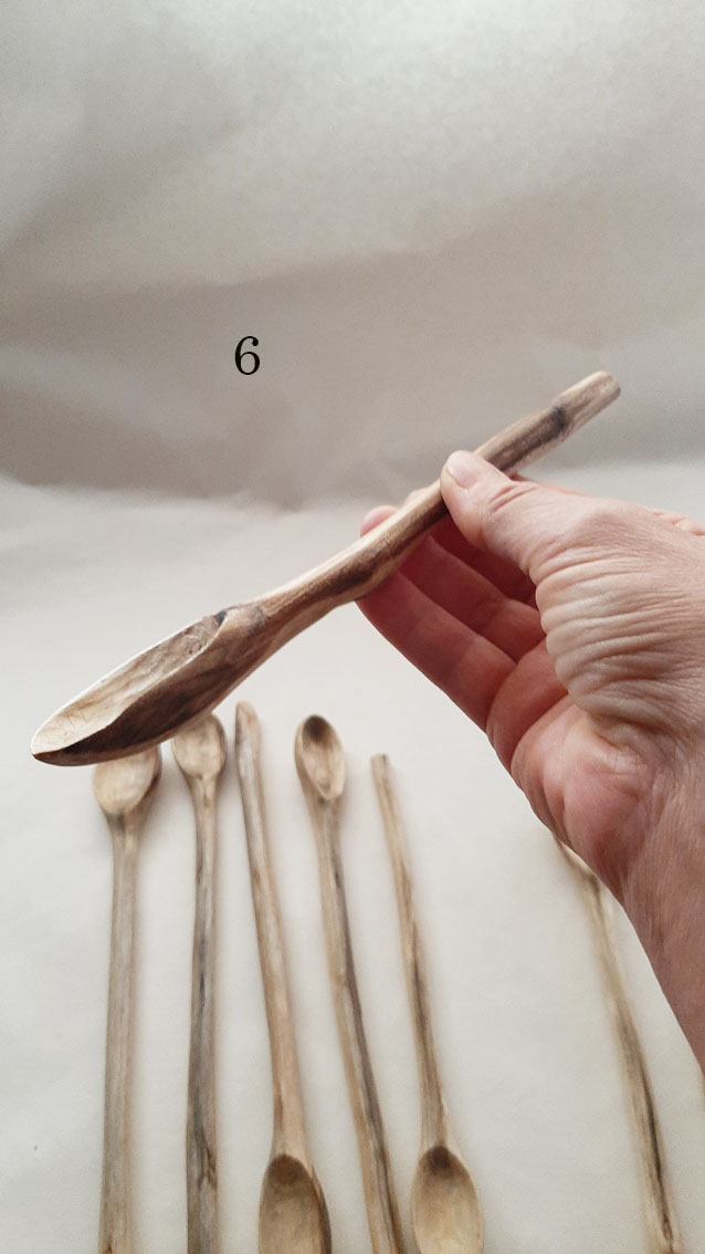 Cuchara larga madera laurel - Imagen 9
