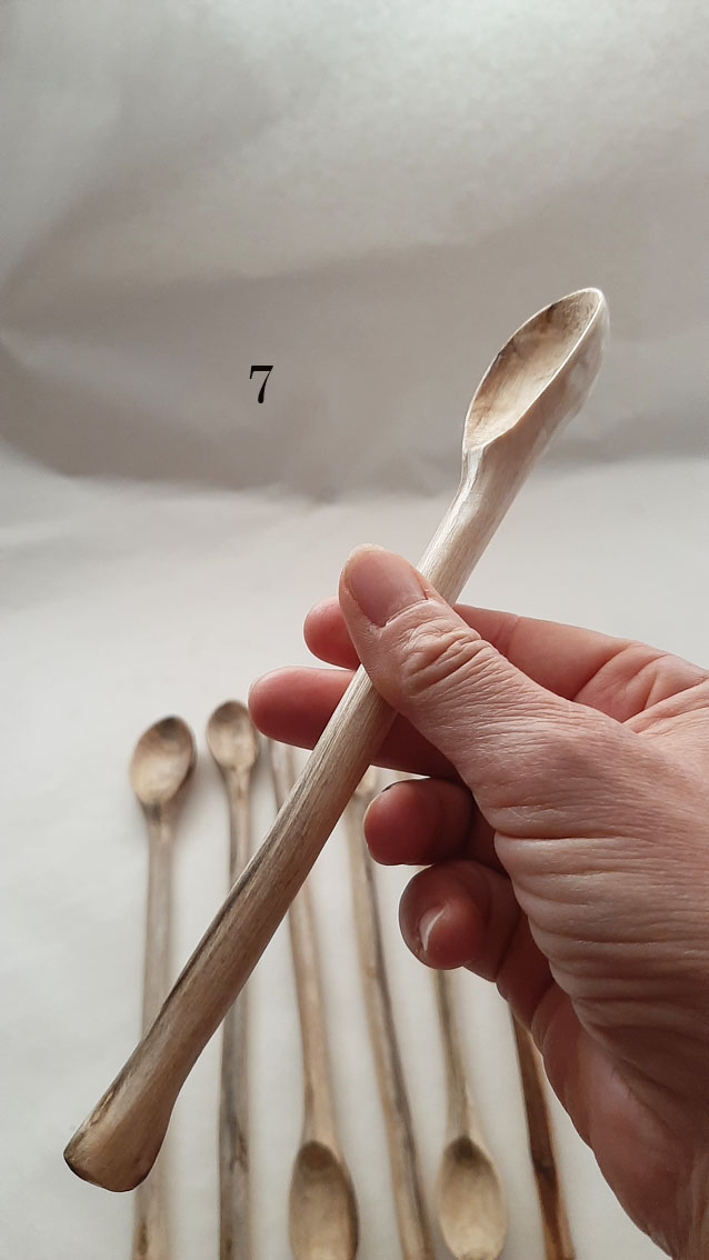 Cuchara larga madera laurel - Imagen 10