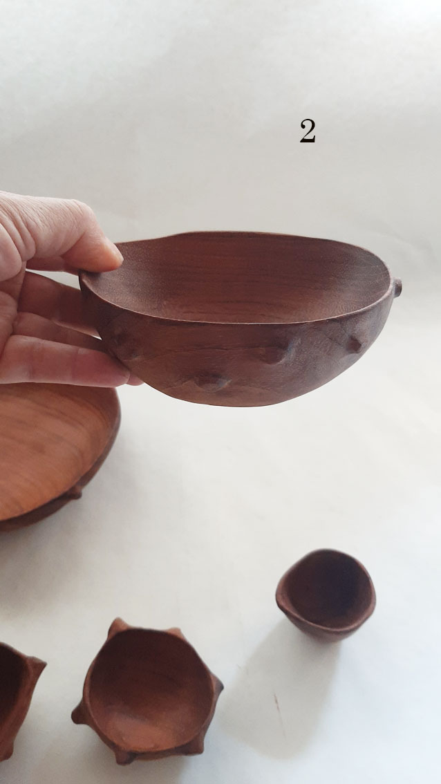 Cuenco de madera de jatoba. A elegir - Imagen 9