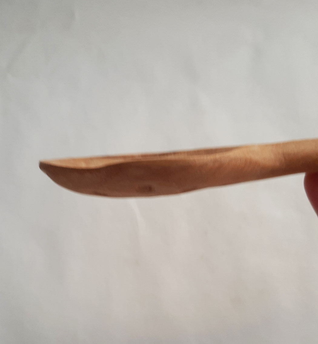 Cuchara espumadera madera roble - Imagen 7
