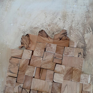 Cuadro madera Monotonía 15