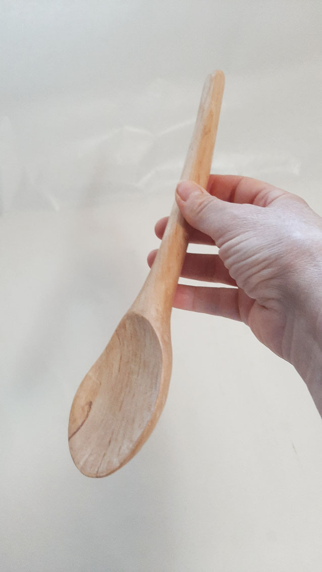 Cuchara madera abedul cocina