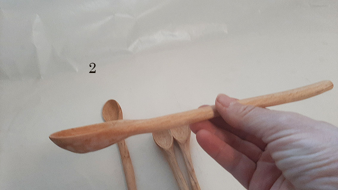 Cuchara larga madera abedul - Imagen 6