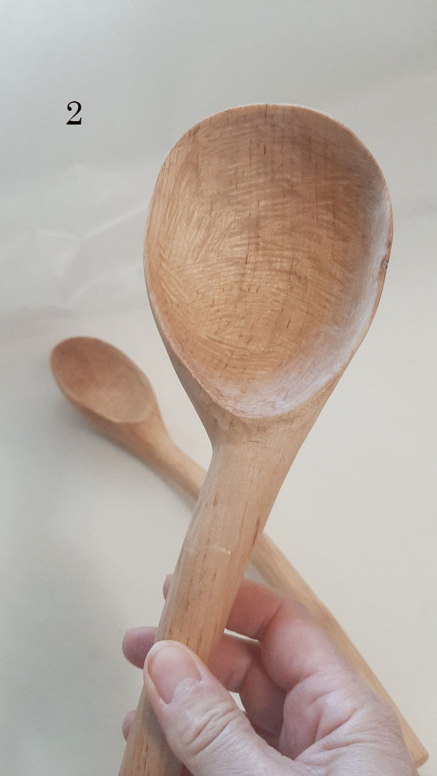 Cucharón madera de abedul
