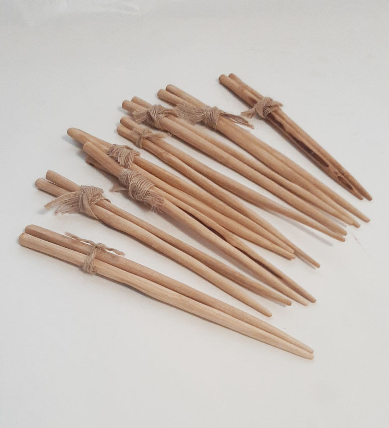 Palillos madera de olivo - Imagen 2