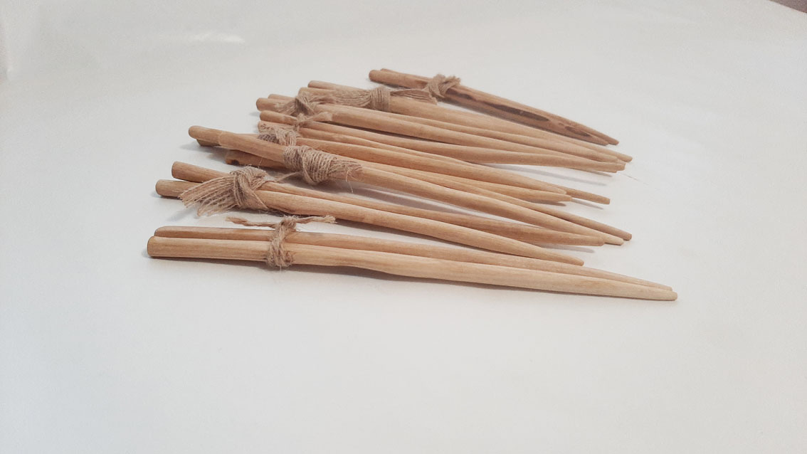 Palillos madera de olivo - Imagen 3