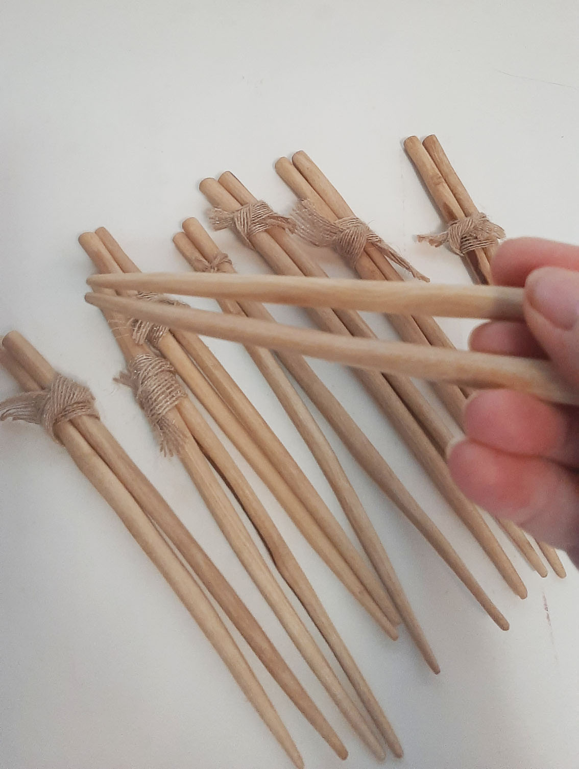 Palillos madera de olivo - Imagen 4