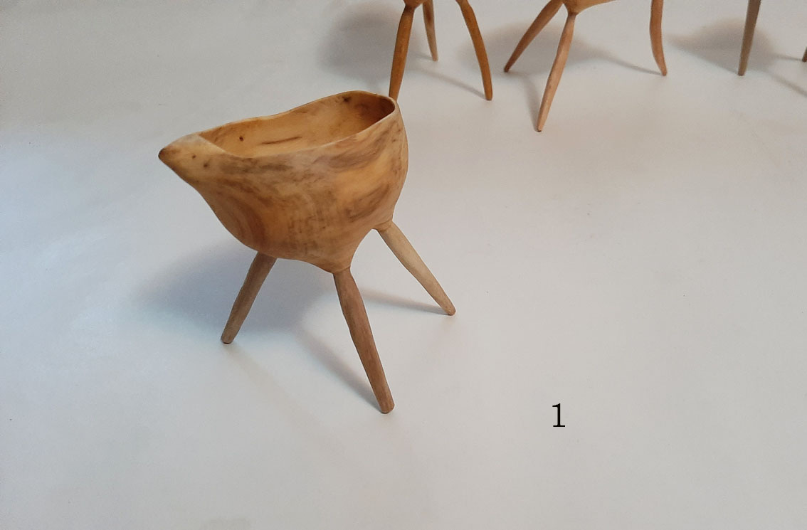 Escultura utilitaria Raíz boj 1
