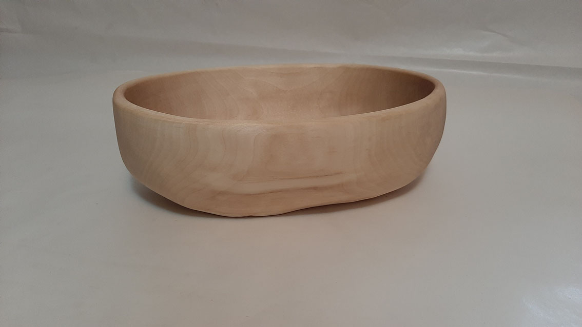 Cuenco madera abedul grande - Imagen 2