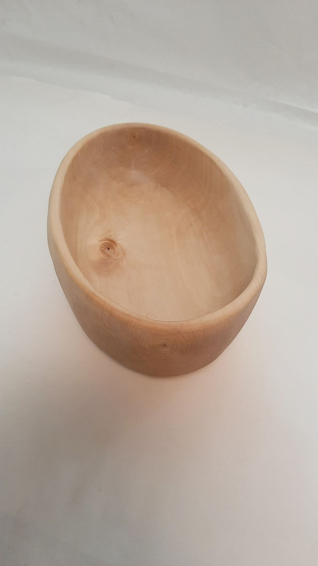 Cuenco madera abedul grande - Imagen 4