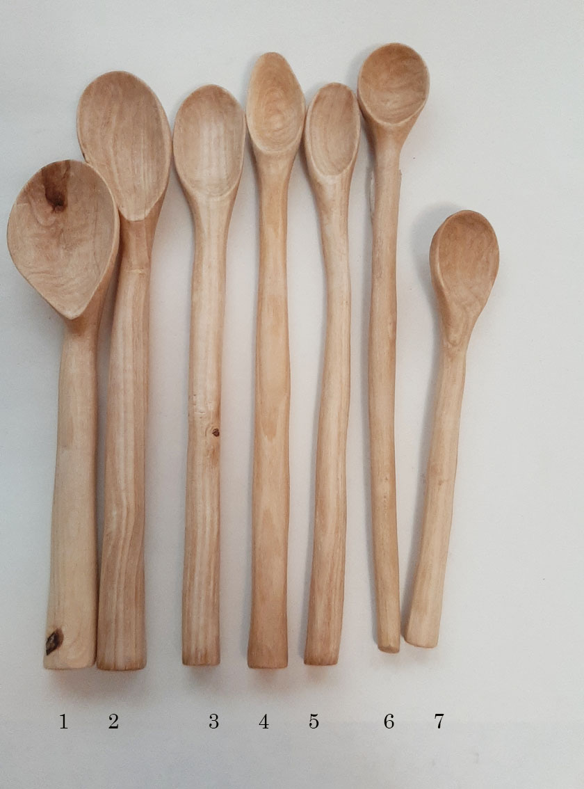 Cuchara rama madera olivo. Cocina - Imagen 2