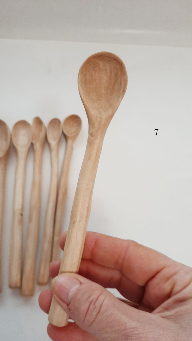 Cuchara rama madera olivo. Cocina - Imagen 12