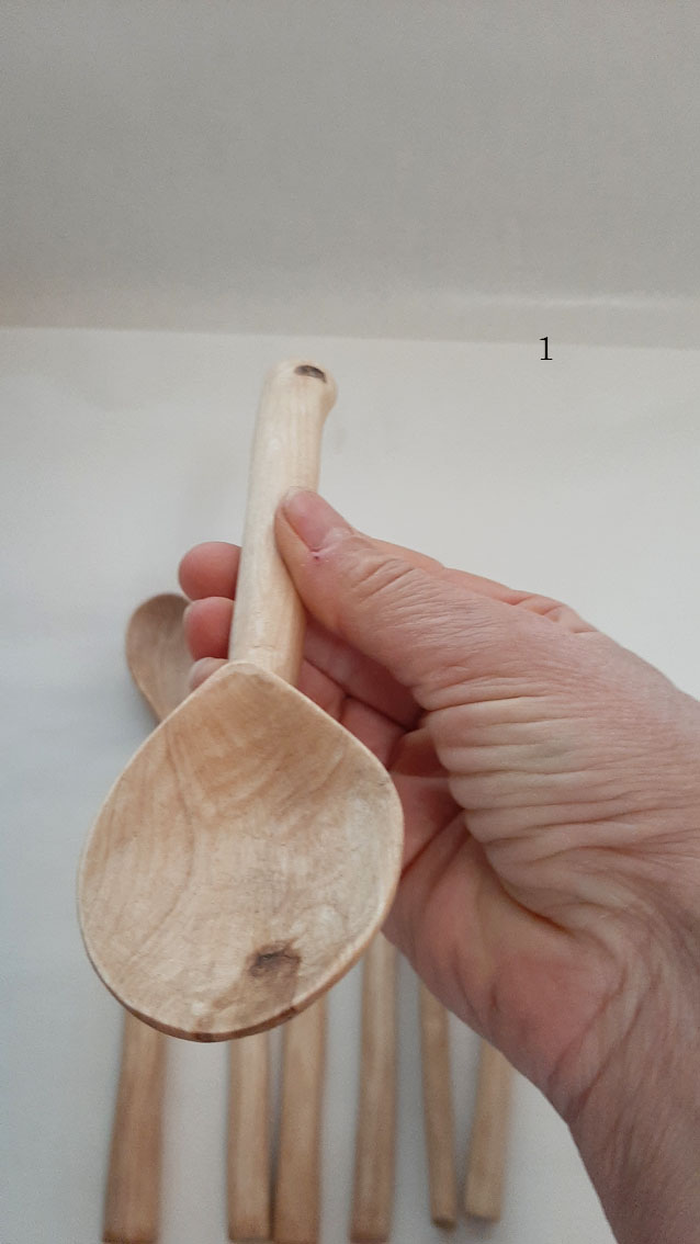 Cuchara rama madera olivo. Cocina - Imagen 5