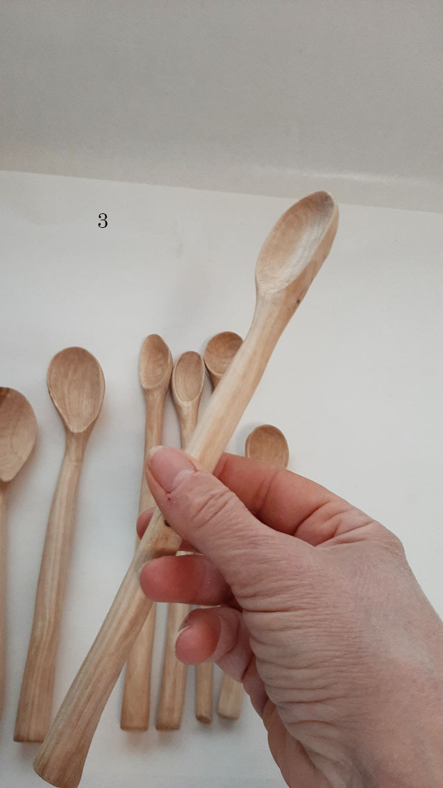 Cuchara rama madera olivo. Cocina - Imagen 8