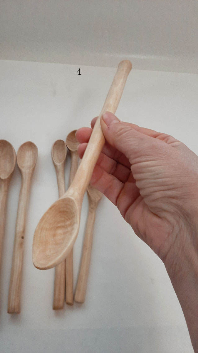 Cuchara rama madera olivo. Cocina - Imagen 9