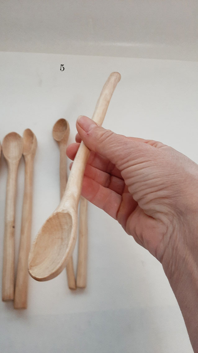 Cuchara rama madera olivo. Cocina - Imagen 10