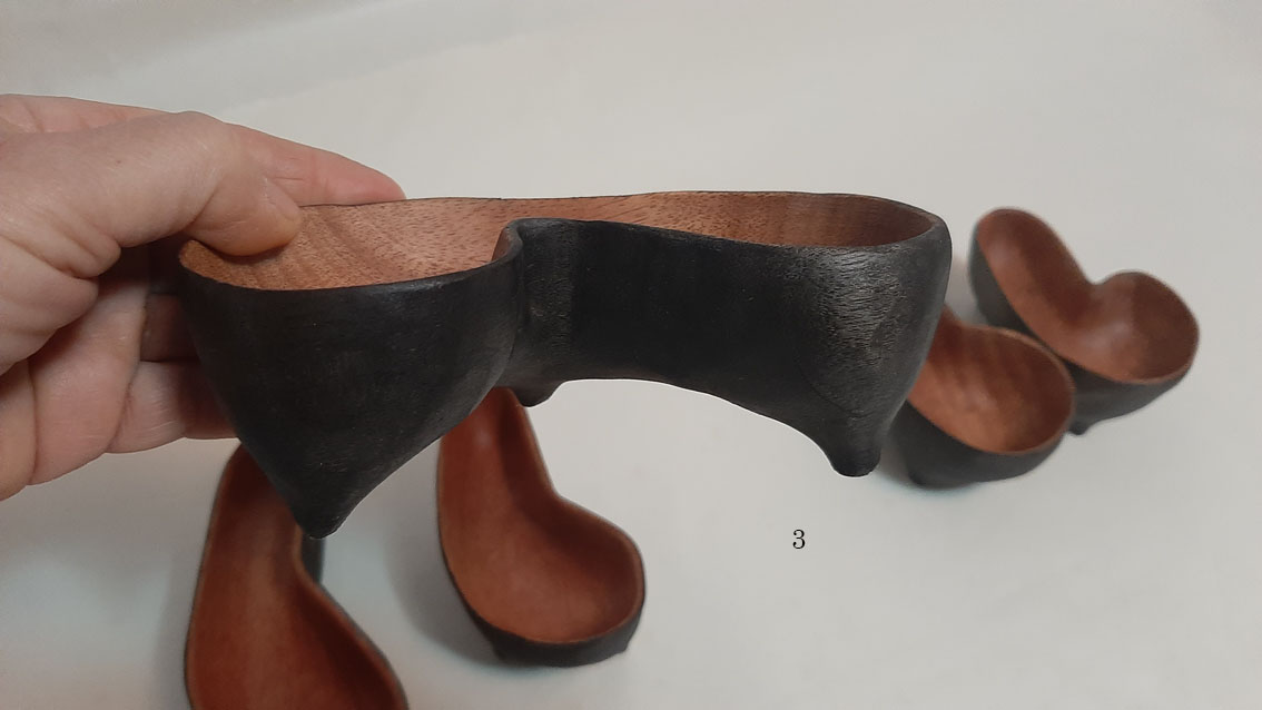 Cuenco coma madera caoba. A elegir - Imagen 10