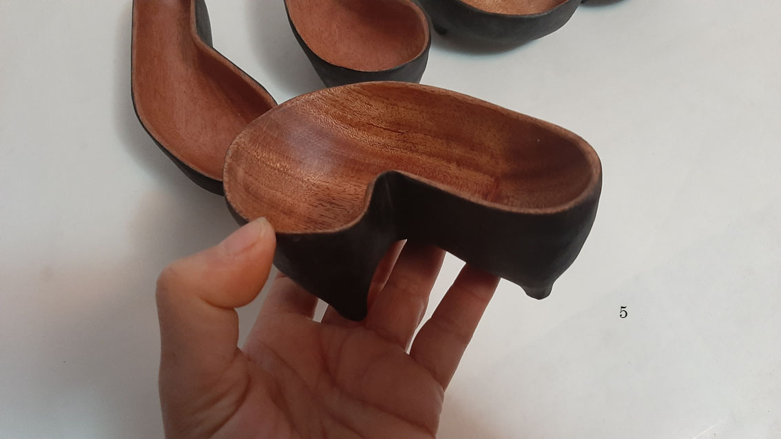 Cuenco coma madera caoba. A elegir - Imagen 13