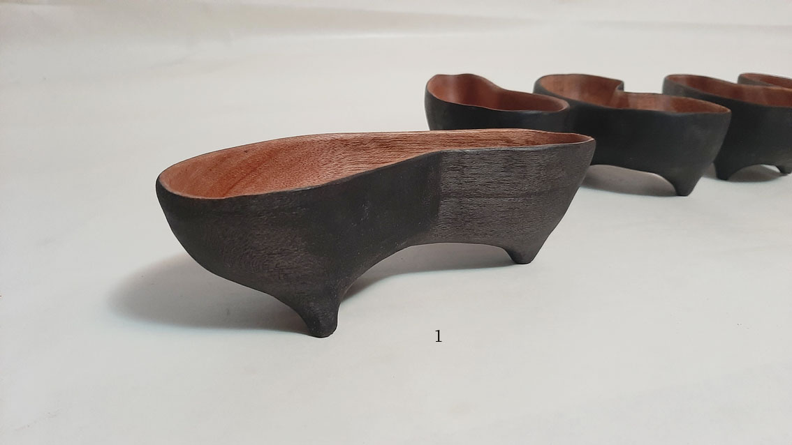 Cuenco coma madera caoba. A elegir - Imagen 4
