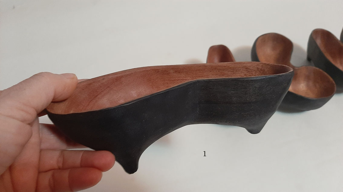 Cuenco coma madera caoba. A elegir - Imagen 6