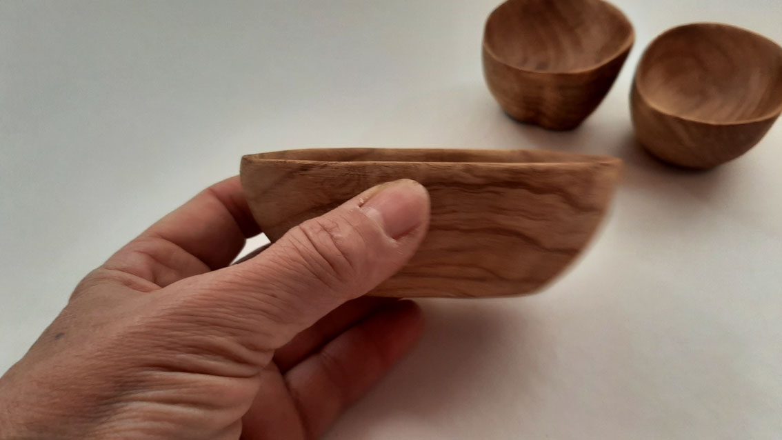 Cuenco madera nogal elegir - Imagen 5