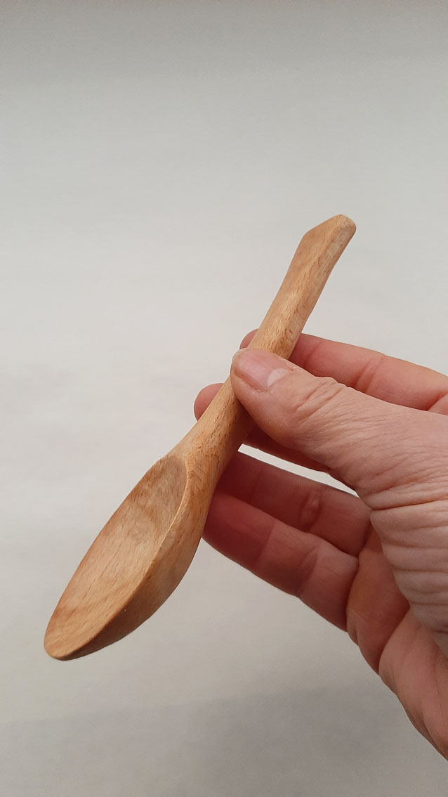 Cuchara madera silla haya - Imagen 4