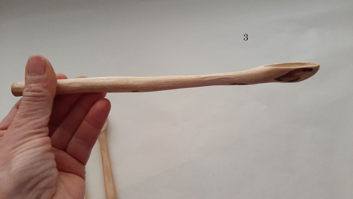 Cuchara olivo larga miel - Imagen 7