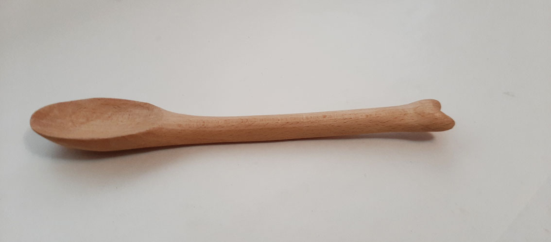 Cuchara madera haya silla - Imagen 3